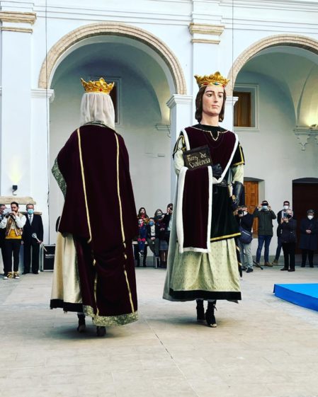 Els Gegants de Berca participen en la Processó dels 10 anys de la Declaració de Patrimoni Immaterial de la Humanitat de la Unesco de la Festa de la Mare de Déu de la Salut