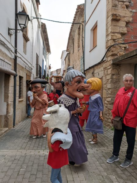 Els Nanos i Gegants de Vinaròs participen en el 1r “Camins de Dolçaina” d’Atzeneta del Maestrat
